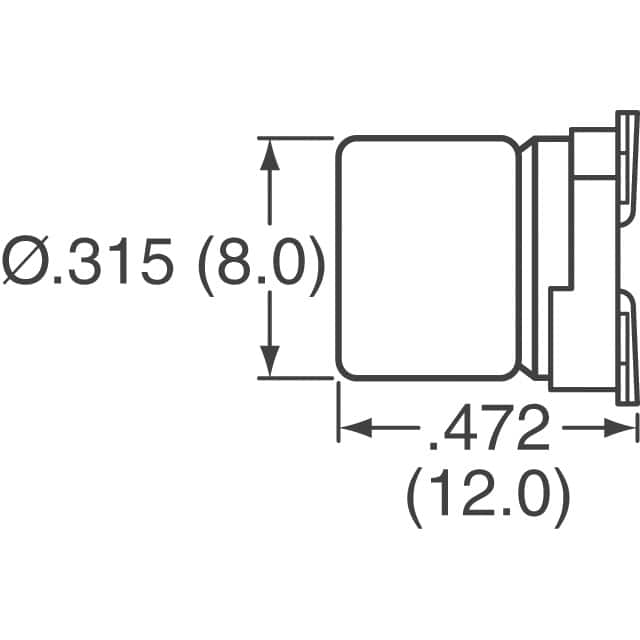 APXA160ARA181MHC0G United Chemi-Con  Aluminium-Polymer-Kondensatoren